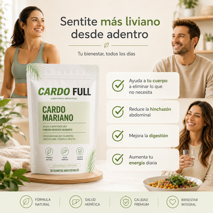Suplemento para acompañar la función hepática y favorecer la digestión | DESINFLAMÁ TU ABDOMEN Y SENTITE MÁS LIVIANO DESDE ADENTRO EN SOLO 14 DÍAS